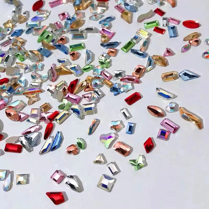 Acrylic Flatback Rhinestone Nail Decorations