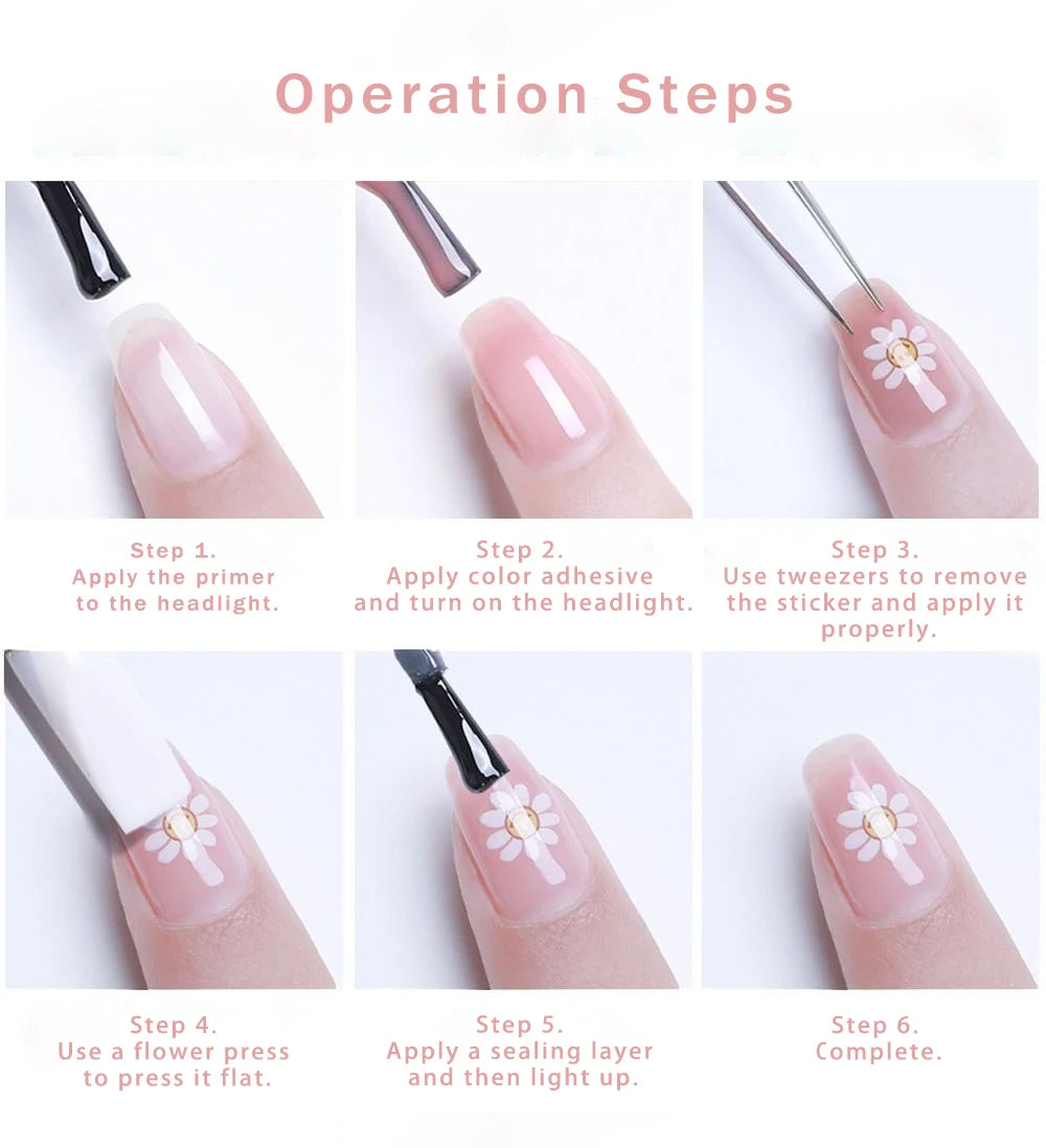 Sweet Dessert Nail Charms Box 12 Grids
