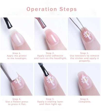 Sweet Dessert Nail Charms Box 12 Grids