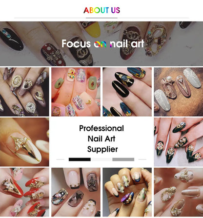 Summer Fruit Zircon Nail Charms 10pc