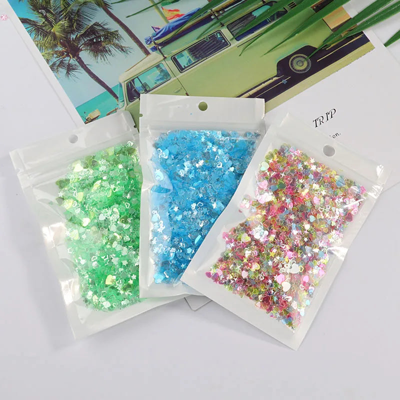 Mixed Color Loose Sequins 10g 2000pc
