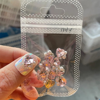 Crystal Alloy French Court Nail Charms