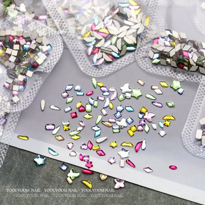 Acrylic Flatback Rhinestone Nail Decorations