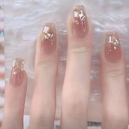 French Ballet Long Press-On Nails
