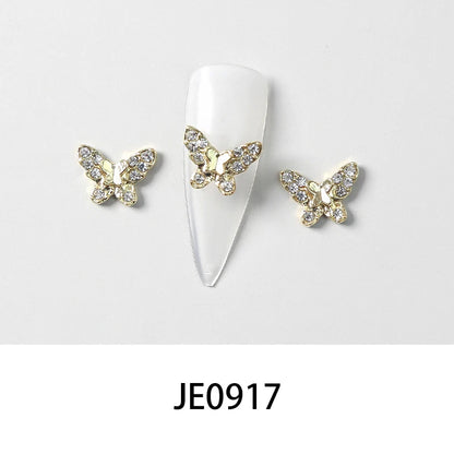 Crystal Alloy French Court Nail Charms