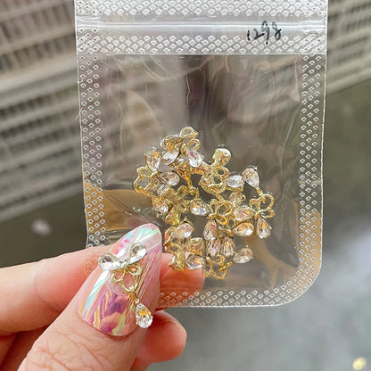 Crystal Alloy French Court Nail Charms