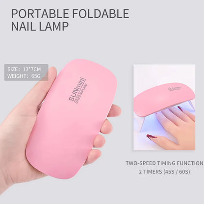 Clear Semi Cured Gel Nail Stickers infused Transparent Gel Polish Slider UV lamp Cured Extended Nails Tip Strips DIY Manicure*T1