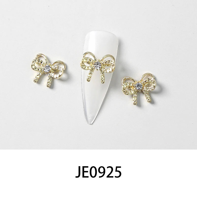 Crystal Alloy French Court Nail Charms