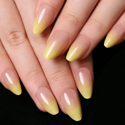 Pink Bow Almond Press-On Nails