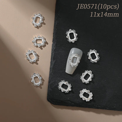Zircon Pearl Luxury Nail Charms