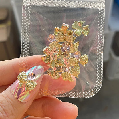 Crystal Alloy French Court Nail Charms
