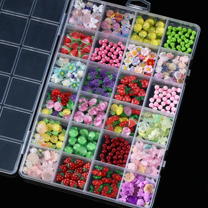 Fruit & Flower Summer Nail Charms Box
