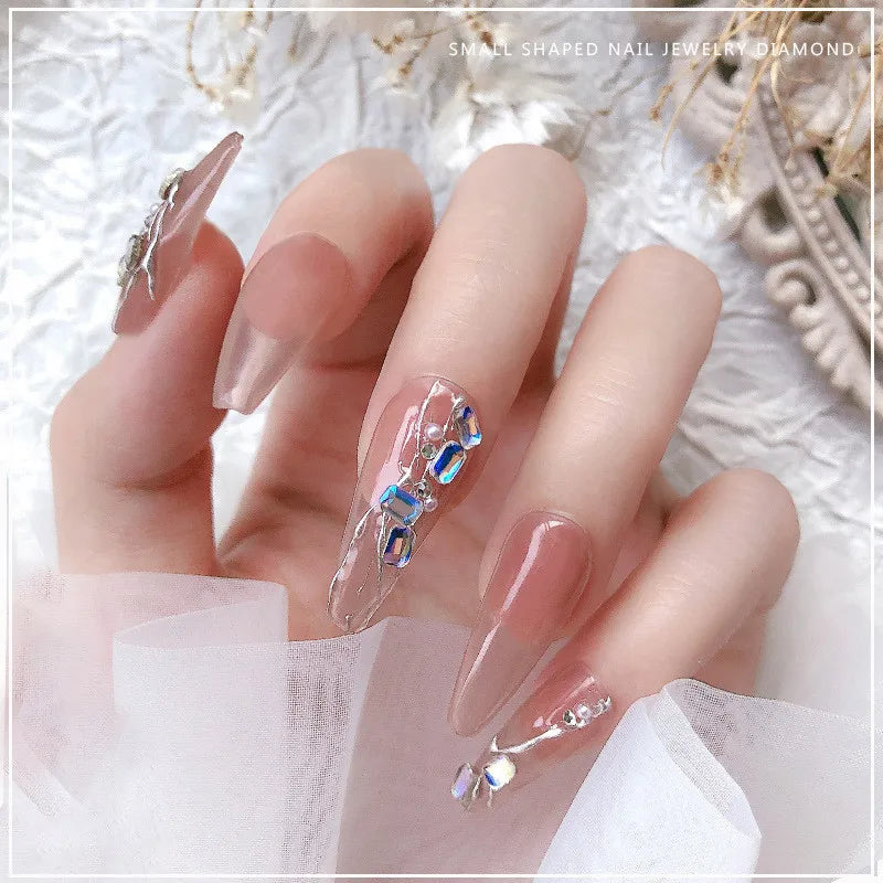 Acrylic Flatback Rhinestone Nail Decorations