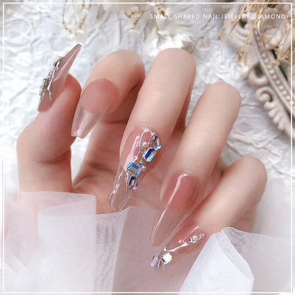 Acrylic Flatback Rhinestone Nail Decorations