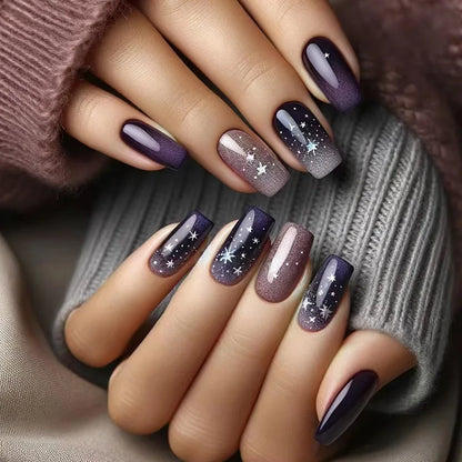 Butterfly Camellia Pearl Press-On Nails