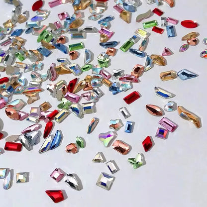 Acrylic Flatback Rhinestone Nail Decorations