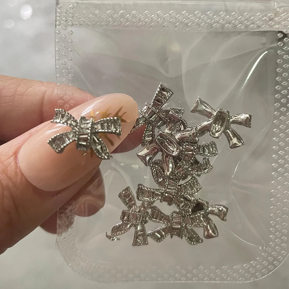 Crystal Alloy French Court Nail Charms
