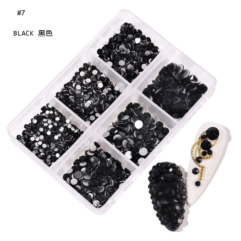6mm Light Pink Heart Rhinestone 3D Nail Art Charms 50Pcs Flat-Back Crystal Manicure Accessory DIY Love Gems Stone Nail Decor*YK9