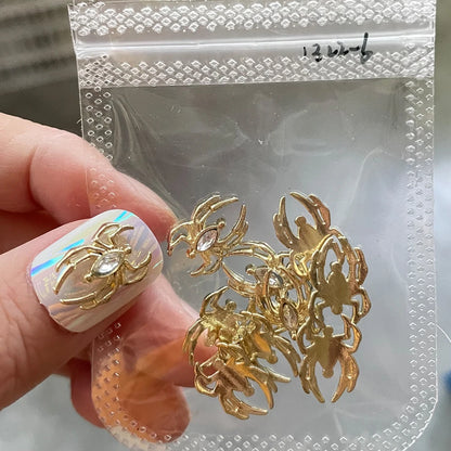 Crystal Alloy French Court Nail Charms