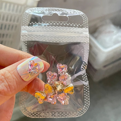 Crystal Alloy French Court Nail Charms