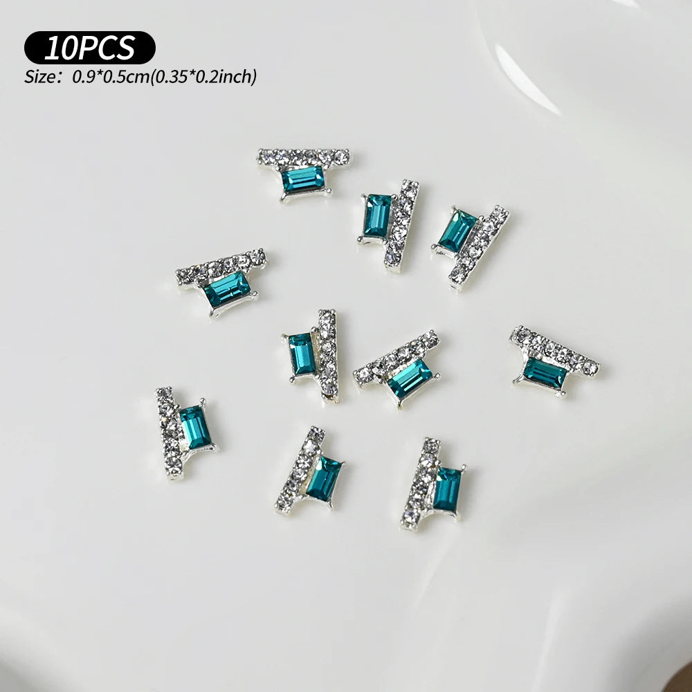Zircon Pearl Luxury Nail Charms