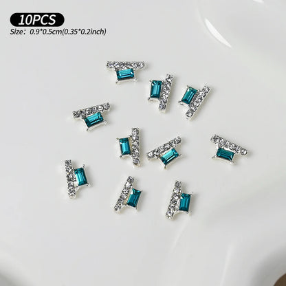 Zircon Pearl Luxury Nail Charms