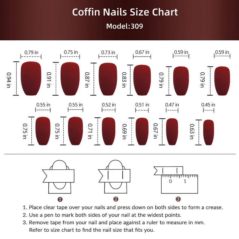 Pink Rhinestone Coffin Press-On Nails
