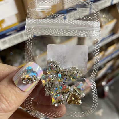 Crystal Alloy French Court Nail Charms