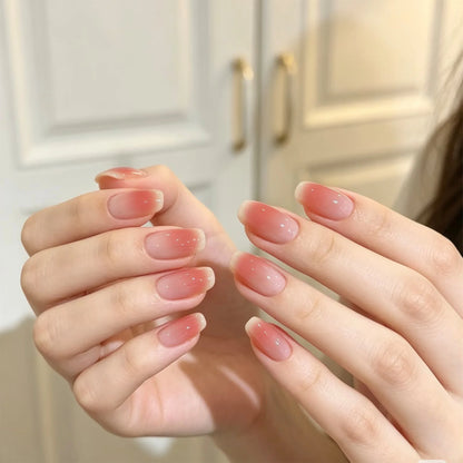 Black Bow Ballerina Press-On Nails