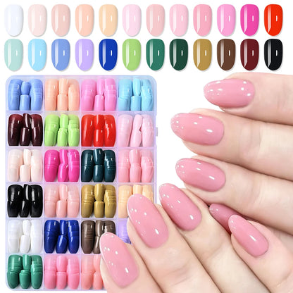 Red Blue Cat Eye Coffin Nails 288pc