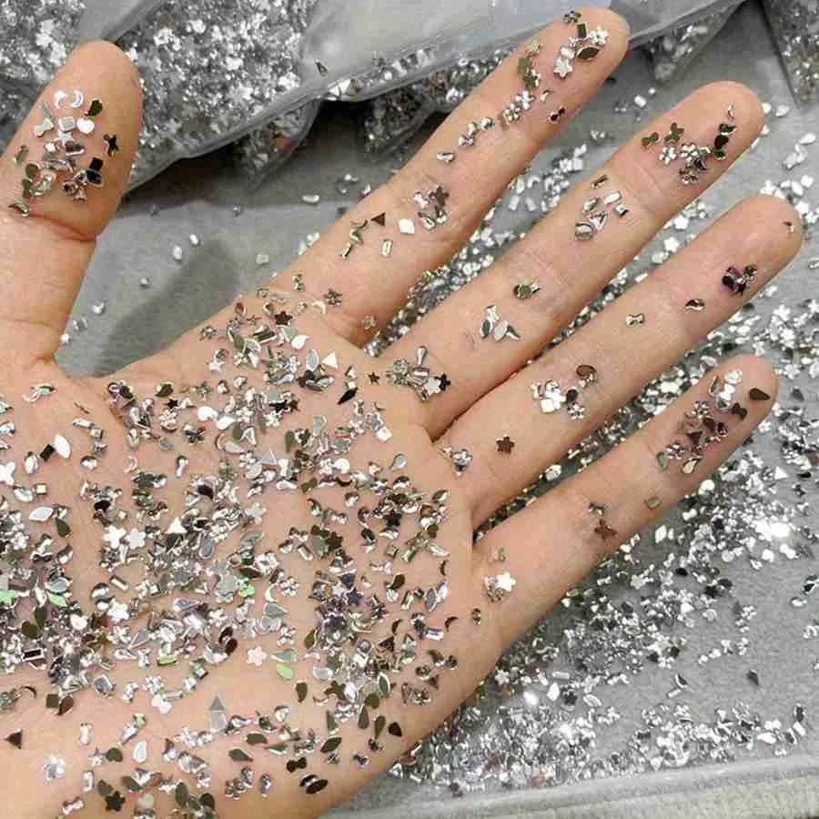 Mini Rhinestone Diamond Nail Decorations
