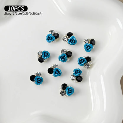Zircon Pearl Luxury Nail Charms