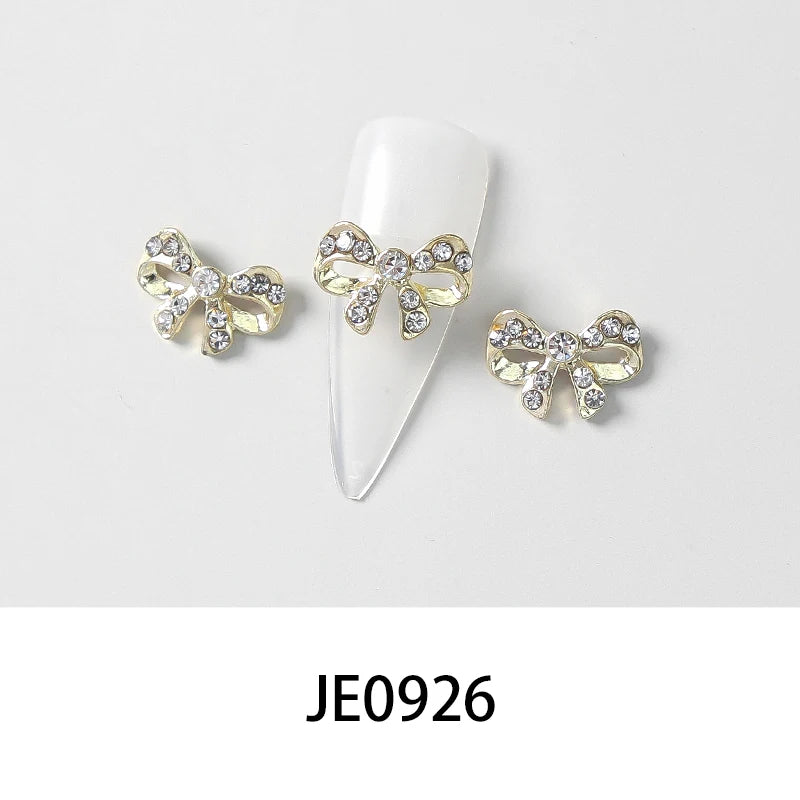 Crystal Alloy French Court Nail Charms