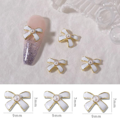 Crystal Alloy French Court Nail Charms