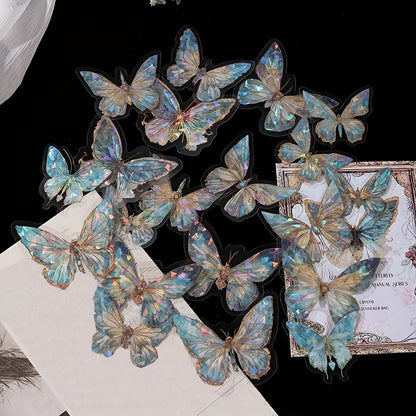Butterfly Cut Stickers DIY Junk Journal 20pc