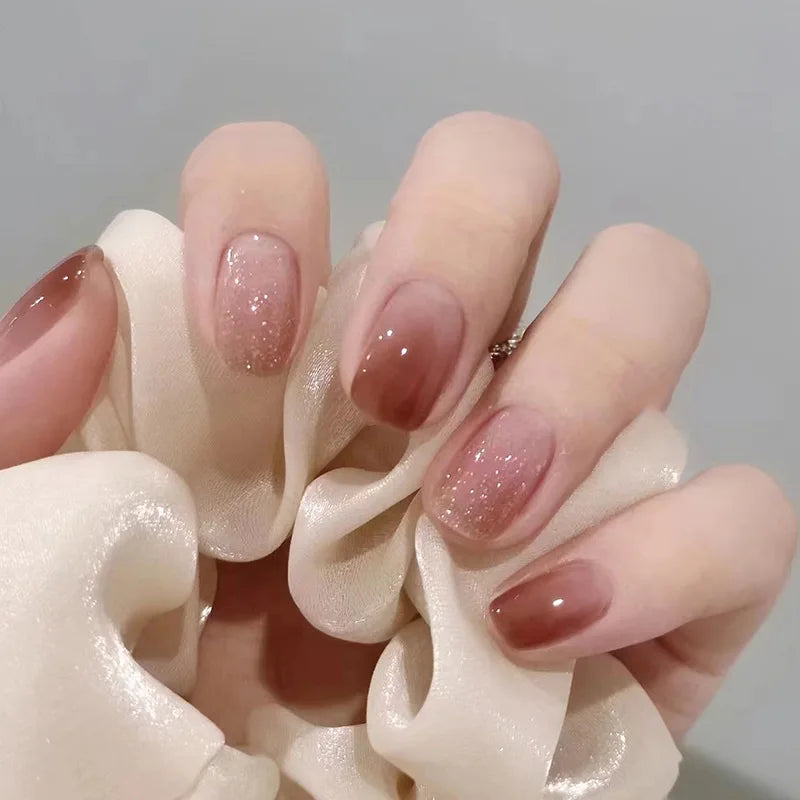 Black Bow Ballerina Press-On Nails