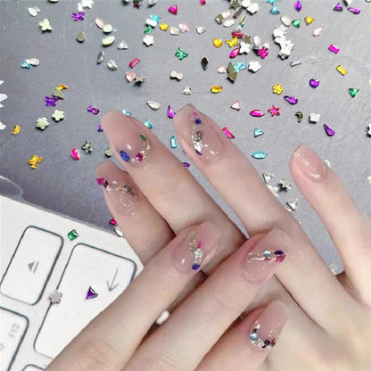 Acrylic Flatback Rhinestone Nail Decorations