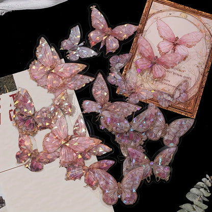 Butterfly Cut Stickers DIY Junk Journal 20pc