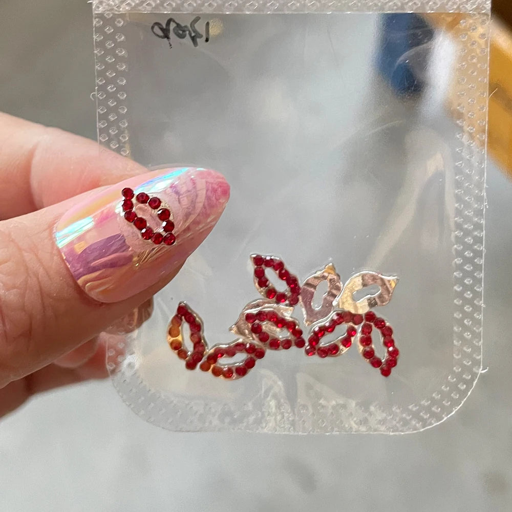 Crystal Alloy French Court Nail Charms