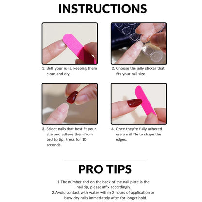 Pink Bow Almond Press-On Nails