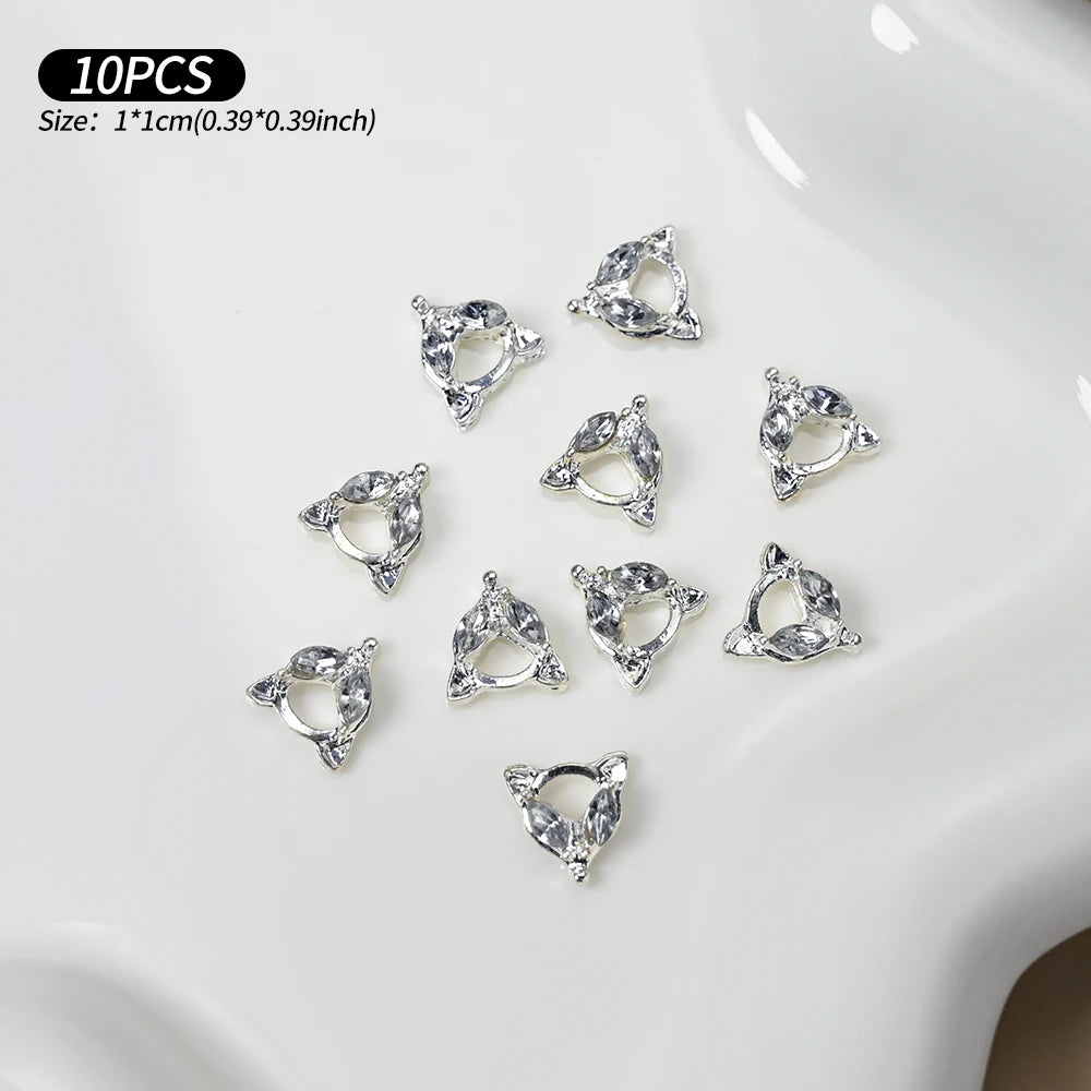 Zircon Pearl Luxury Nail Charms