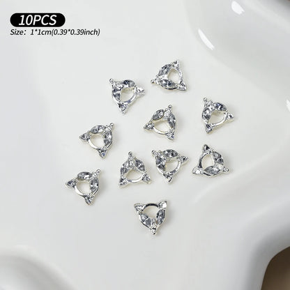 Zircon Pearl Luxury Nail Charms