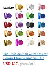 Aurora Glass Ice Cube Nail Foil Stickers 11pc