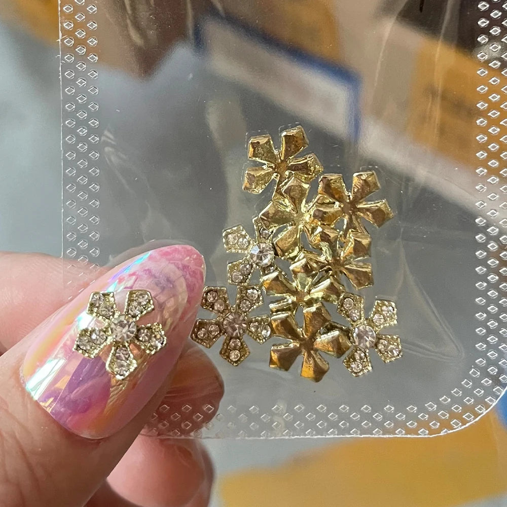 Crystal Alloy French Court Nail Charms