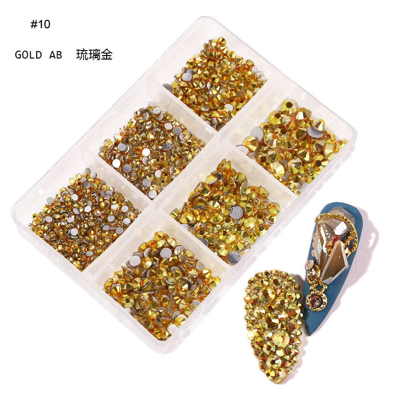 6mm Light Pink Heart Rhinestone 3D Nail Art Charms 50Pcs Flat-Back Crystal Manicure Accessory DIY Love Gems Stone Nail Decor*YK9