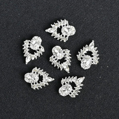 Crystal Alloy French Court Nail Charms