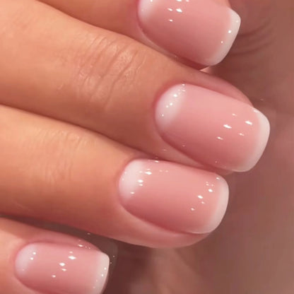 Black Bow Ballerina Press-On Nails