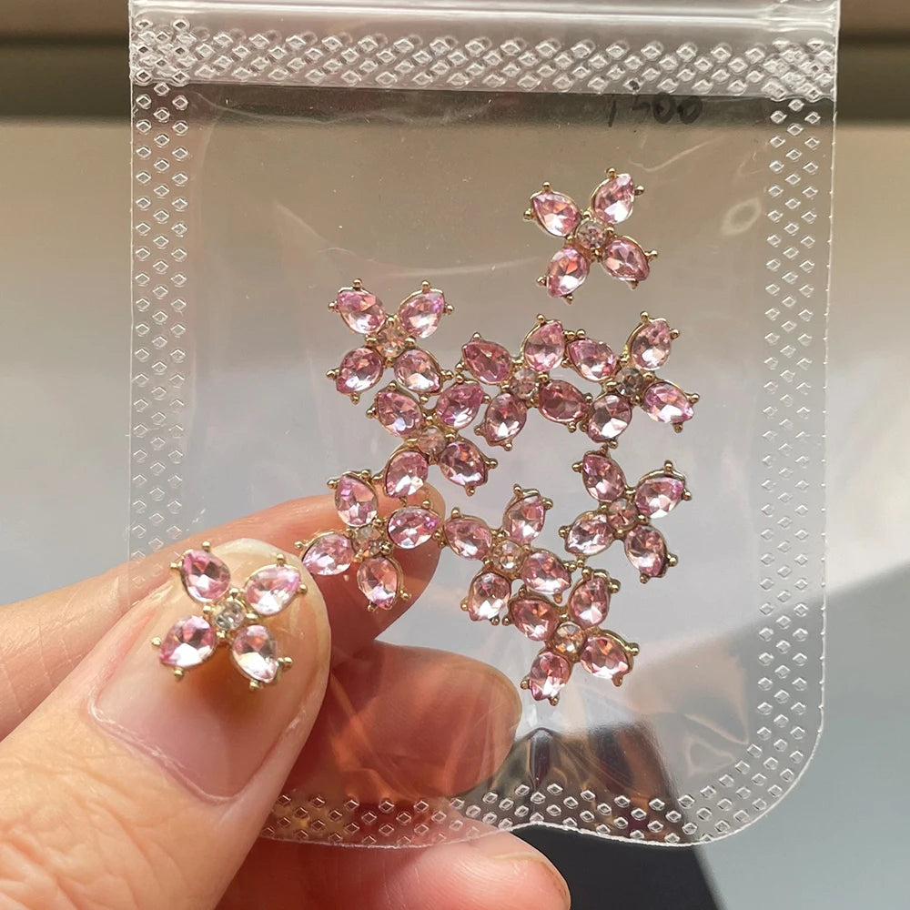 Crystal Alloy French Court Nail Charms