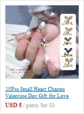 Aurora Glass Ice Cube Nail Foil Stickers 11pc