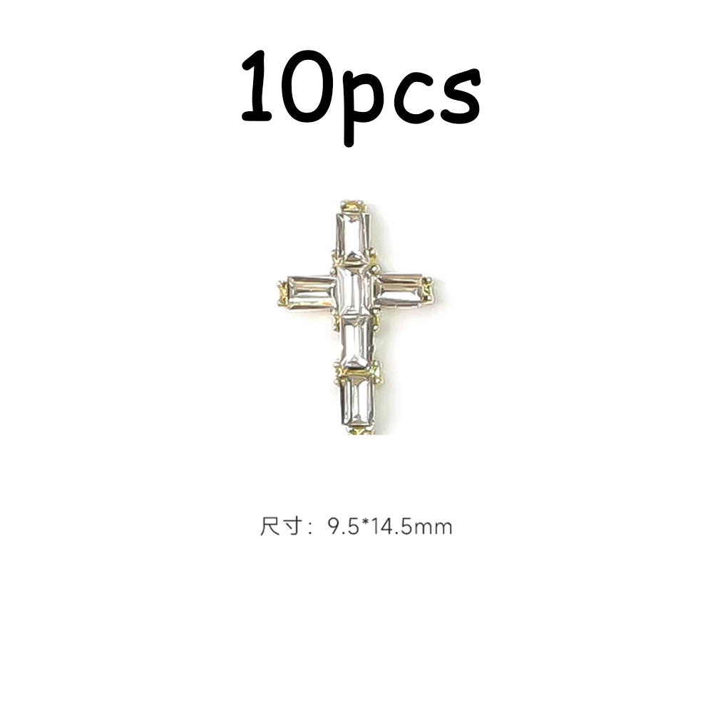 30/20/10PC Pink Ribbon Resin Bow Parts Nail Charms Mix-Style Bow Rhinestone Jewelry 8-12mm Y2K Accessory for DIY Manicure Decora